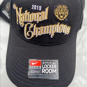 Nike Official 2019 National Champs LSU Tigers Hat